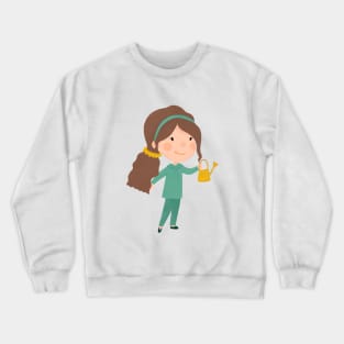 Spring girl Crewneck Sweatshirt